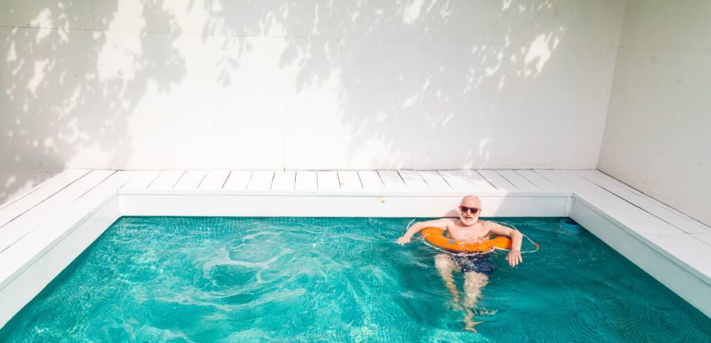 Piscininha, amor! Mas, com regras para diversão