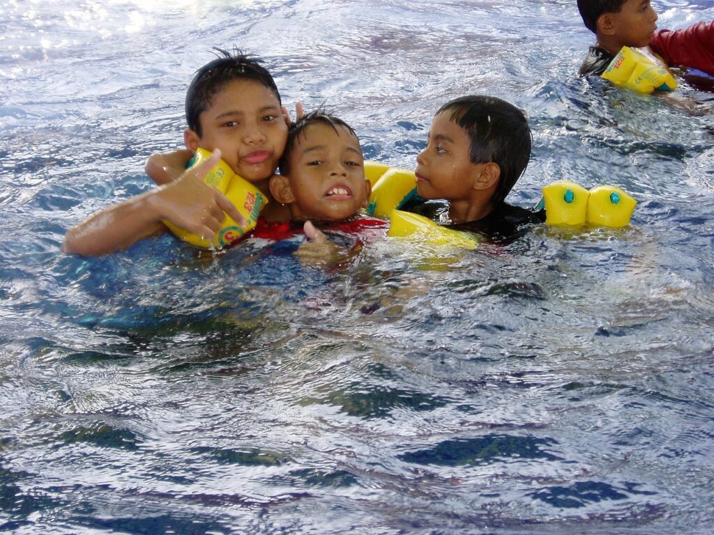 Diversão em condomínio no Verão