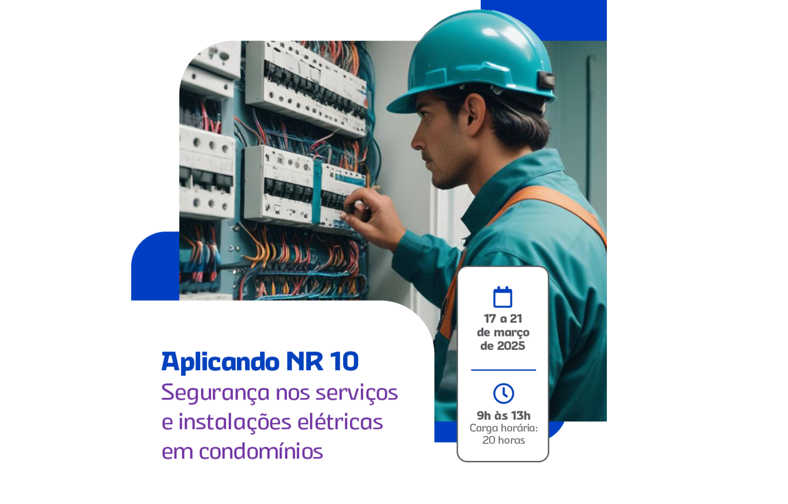 Curso aborda segurança elétrica para condomínios