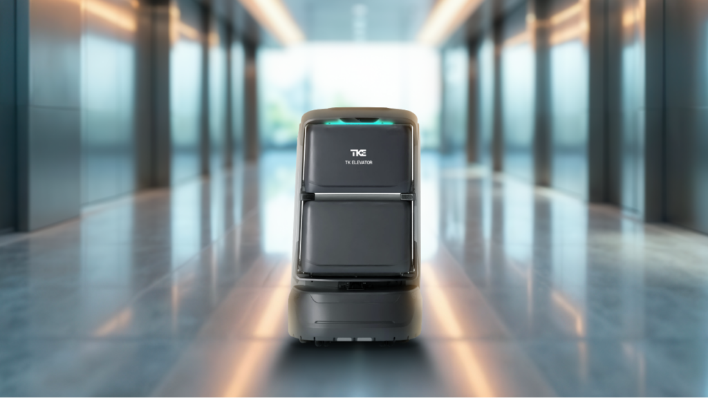 TK Elevator lança robô de delivery que se conecta com o elevador