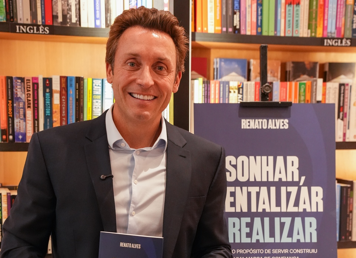 Renato Alves leva “Sonhar, Mentalizar e Realizar” à Bienal do Livro de São Paulo